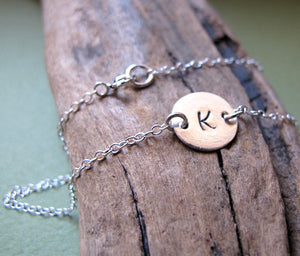 Personalized Initial Bracelet for her