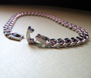 Wide Chain Bracelet for Men