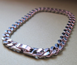 Wide Chain Bracelet for Men