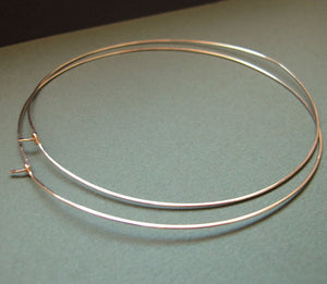 Extra Large Gold Hoop Earrings