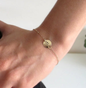 Personalized Initial Bracelet for her