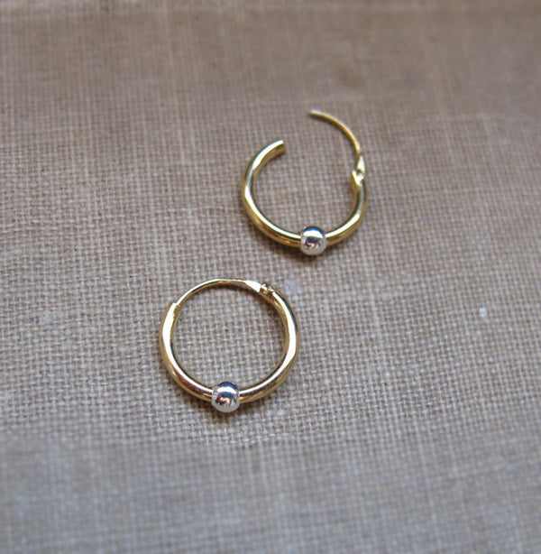 Small Sleeper Ball Hoops