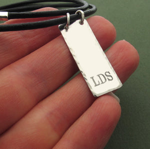 Id necklace for men