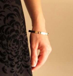 Roman Numeral Gold Bracelet - Gift for Her