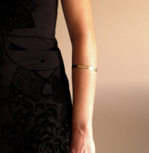 Roman Numeral Gold Bracelet - Gift for Her