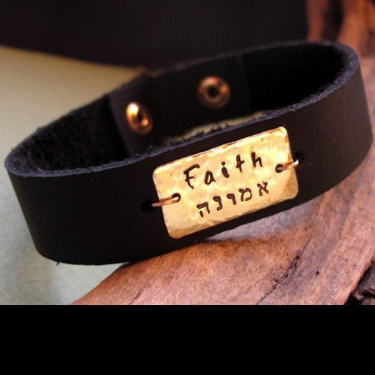 Faith Bracelet for Men - Jewish Bracelet