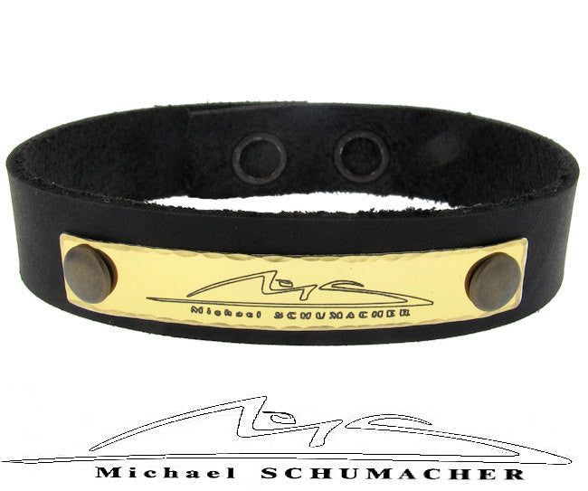 Hand writing engraving leather band