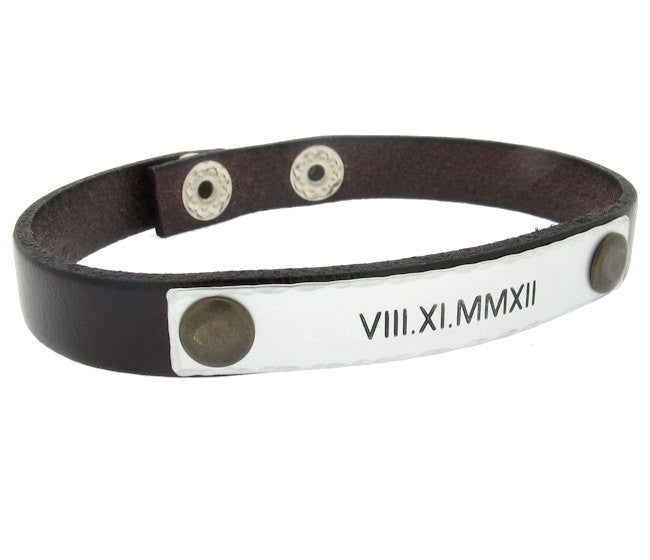 Custom engraved gift cuff bracelet