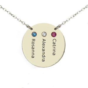 Kids Names Mother's Necklace