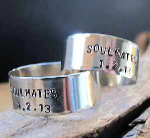 Soulmates Ring - Band Ring for Men and Women