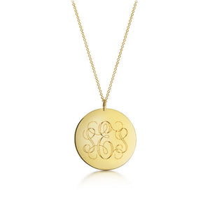 Monogram Initials Necklace