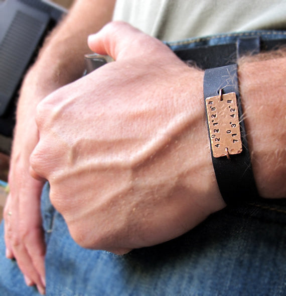 Men's Personalized Nameplate Cuff
