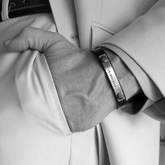 Love You More Bracelet - Chinese Engraved Cuff