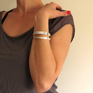 Inspirational cuff bracelets for womens