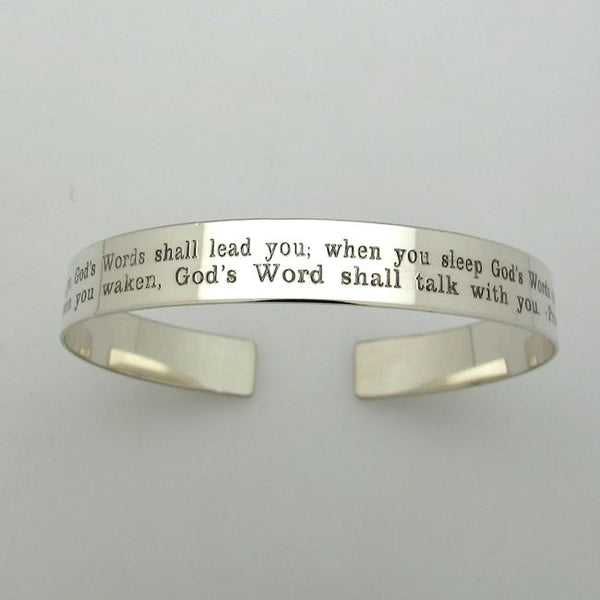 10 Bible commandments bracelet