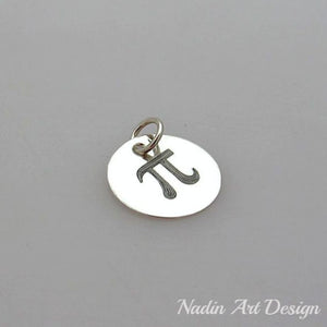 Sterling Silver Small Disc Charm