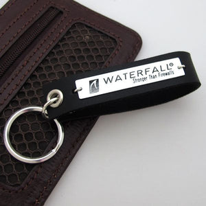 Men's Personalized Key Chain - Engraved ID keychain