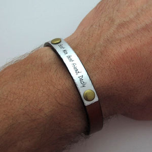 Custom Bracelet for Men - Groomsmen Gift
