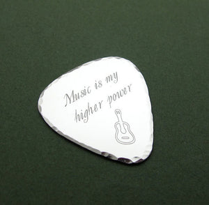 Guitar Pick Necklace for Men - Music Lovers Gift