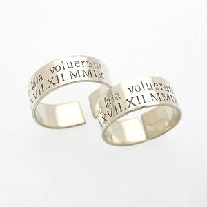 Inspirational Quote Men's Ring