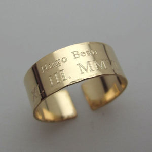 Gold Filled Paw Band Ring