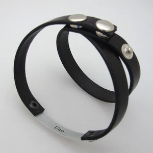 Mens Infinity Bracelet - Custom Name Cuff
