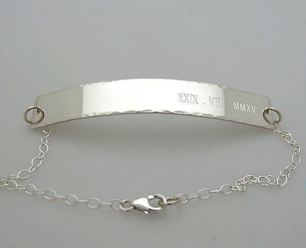Latitude Longitude Coordinates Gold Bracelet