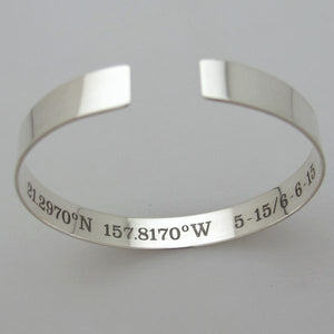 Hidden Message Custom Bracelet for her