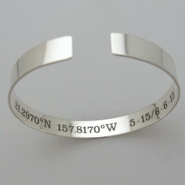 Hidden Message Custom Bracelet for her