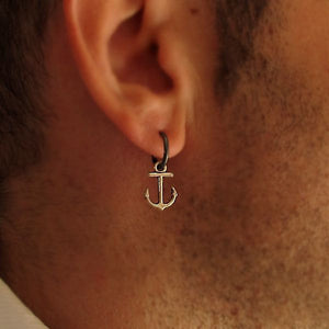 Anchor Earring for Men