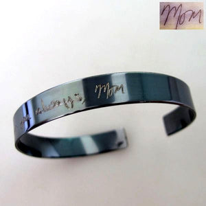 Personalized Handwriting Bracelet - Signature Jewelry