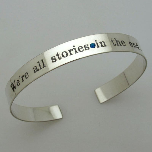 Birthstone Cuff - Personalized Gift for Her