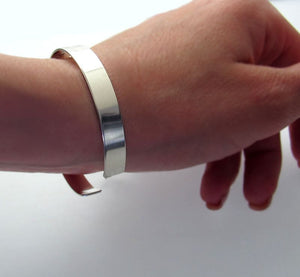 Stylish Medical Alert Bracelet - Custom Allergy Cuff Bracelet