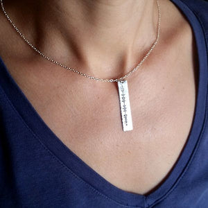 Gift Idea - Soundwave Necklace