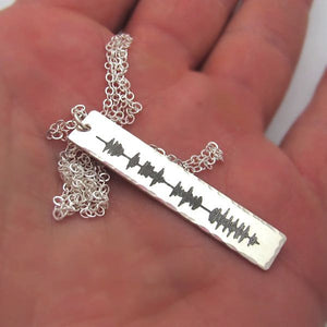 Gift Idea - Soundwave Necklace