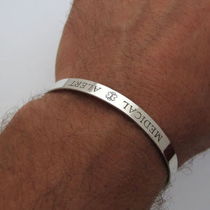 Medical ID Personalized Bracelet - Medical Alert Jewelry