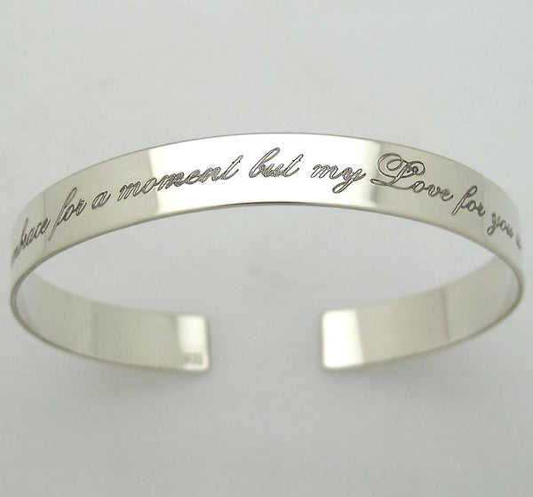 teacher retirement gift - custom bracelet