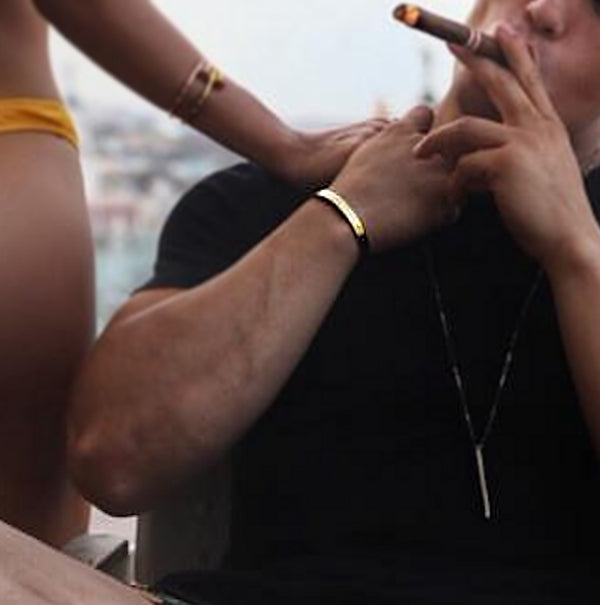 Gift for him - Leather Men's Bracelet