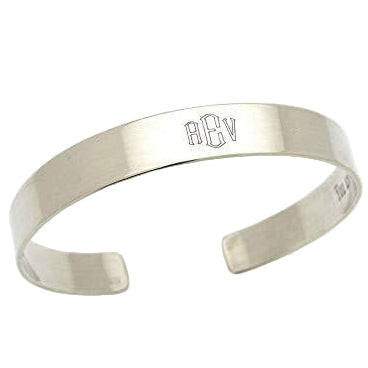  Mother son bracelet - Sterling Silver Cuff bracelet - secret message engraved