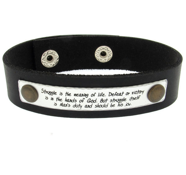 message bracelet men