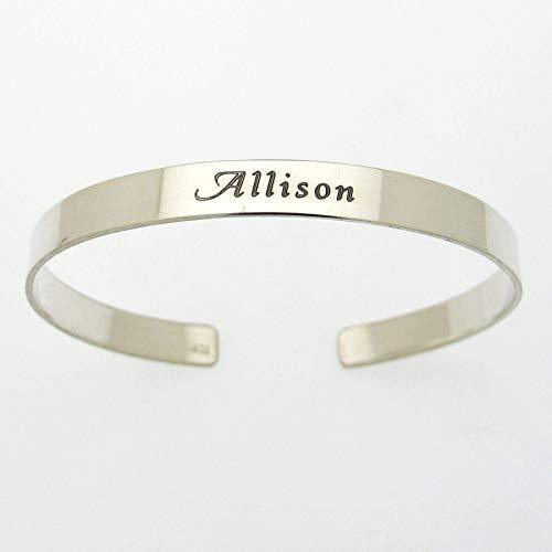 Secret Message Custom Inscribed Bracelet