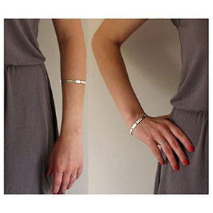 Secret Message Custom Inscribed Bracelet