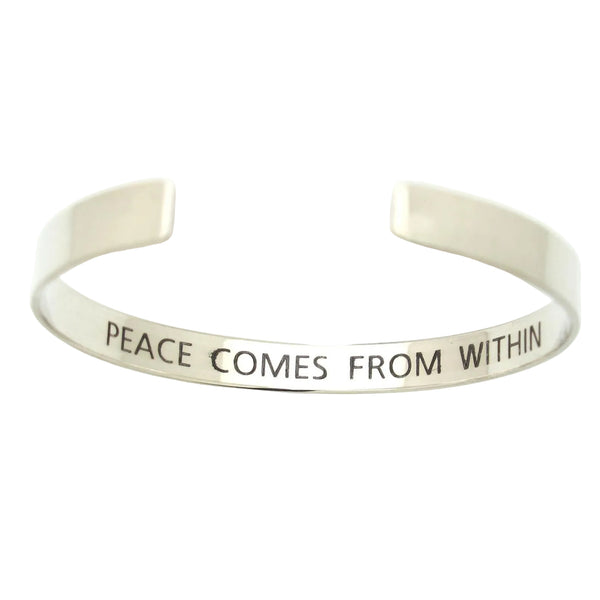 Buddha Quote Bracelet - Mantra jewelry